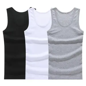 Operator Mens Stretchable Tank Top Summer Casual Solid Muscle Vest Undershirts O-neck Gymclothing Tees Whorl Tops Asian Menswear Tropical Socks Crewneck Bestie Sleeveless