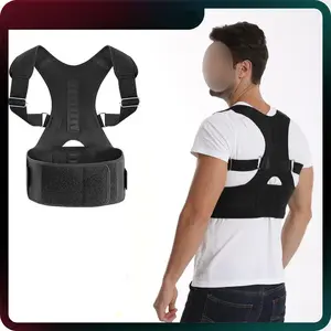 Back Brace Posture Corrector For Men And Women - ( Order A Size Up )  - Magnetic Lumbar Back Support Belt For Lower And Upper Back, Gift Men & Women Slim Fit Posture Support Tank Top Adjustable Breathable Posture Correction Belt Outdoorfun