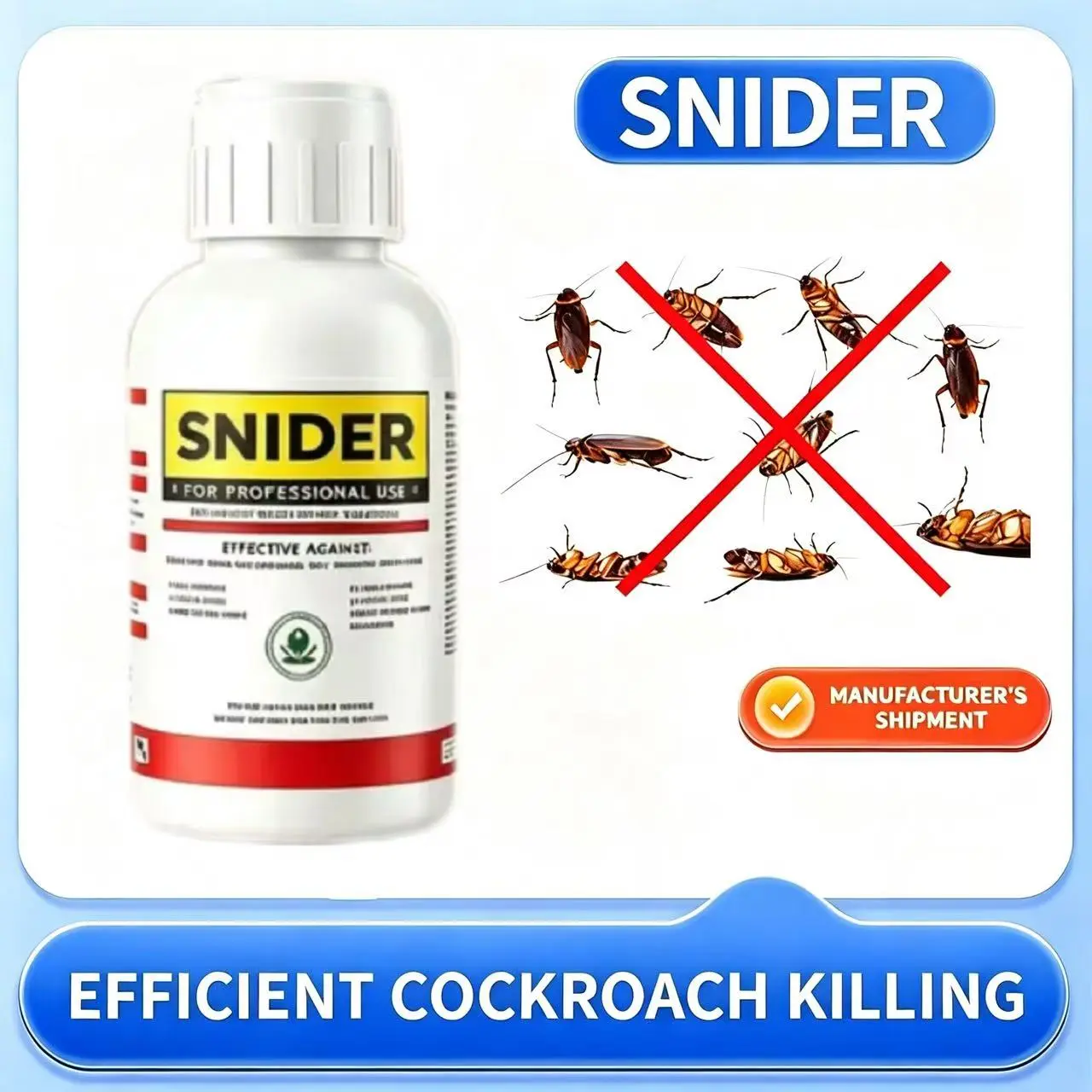 Cockroach Gel Bait -Quick-Action Bait forCockroach Controlin Home solution effectivePest Kit insect-repellent SniperSpray indoorinfestation safe Roach Killer Insecticide Non-Toxic Roach Killer Liquid indoor Multi Use Home Pest Repellent