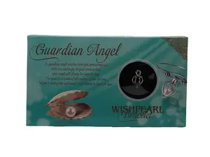 Wishpearl “Guardian Angel” Bracelet Gift Set with Real Freshwater Pearl – Includes Message Card – Uplifting Jewelry Gift for Women, Friends, Loved Ones