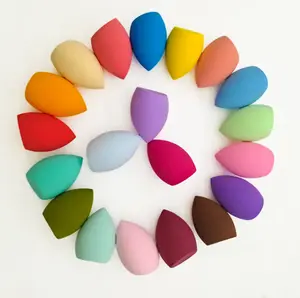 Cute Curls Hair Ultra Soft Makeup Sponge Blender – Dual Use Wet & Dry Beauty Egg