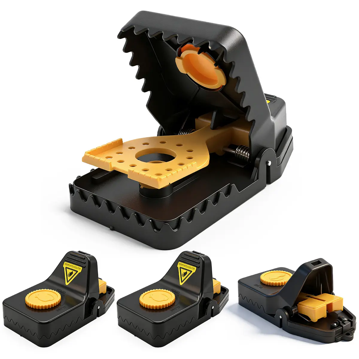 4pcs-Household daily necessities, household items, clips Mouse Glue Traps Mouse Rat Deterrent