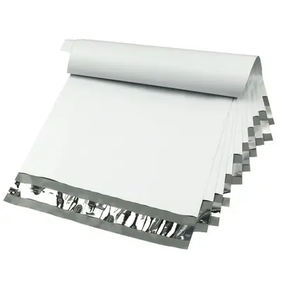 16x12x4 Box 25 12x16 ECOSWIFT WHITE POLY MAILERS SHIPPING ENVELOPES BAGS Tyvek Envelopes