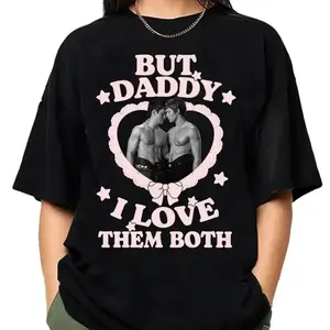 But Daddy I Love Them Both Tee Heated Rivalry Captain and Partner Shirt Harry Hollander and Rozanov Duo Shirt