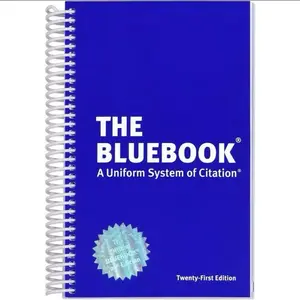 The Bluebook: A Uniform System of Citation (21st Edition) Spiral-bound USA stock