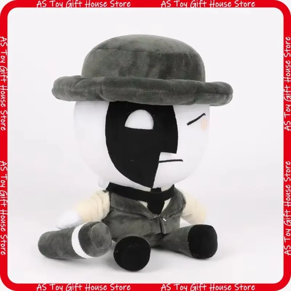 Roblox New Artful Detective Style Plush Toy Soft Stuffed Doll Game Peripheral Cartoon Figure Home Decor Gift For Game Fans