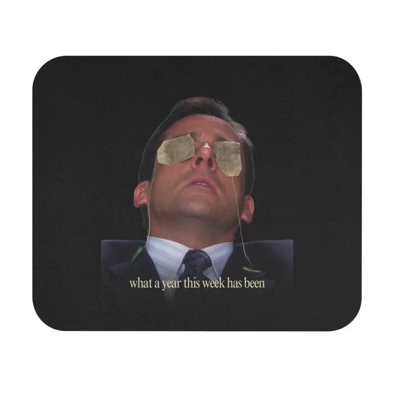 Michael Scott Mousepad, The Office TV Show Desk Decor, Funny Fan Gift