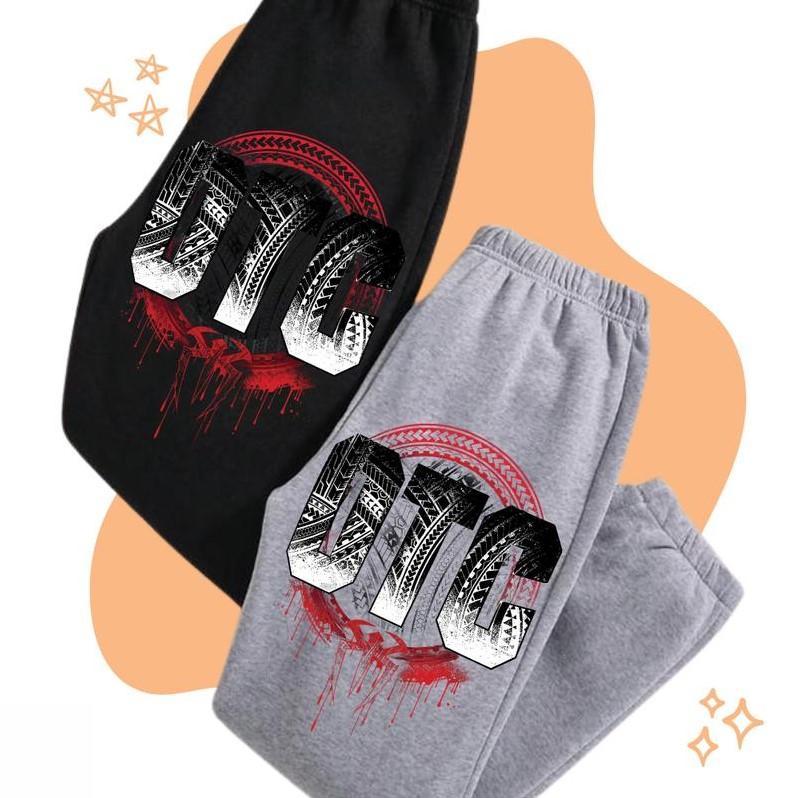 OTC WWE Stone Cold Steve Austin 3 16 Sweatpants - Black & Grey Cotton Fleece Unisex Sweatpants for Summer - Thoughtful Gift Idea WMEB
