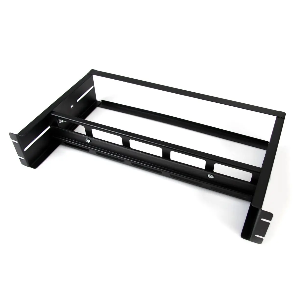 StarTech 2U Adjustable Rackmount DIN Rail Kit with Top Hat, Mini and G Rails