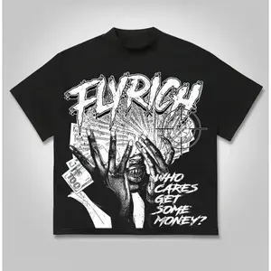 🔥[Graphic Tee]FEEGO Carpesun Y2K Graphic T-Shirt for Men & Women, 100% Cotton Casual Crewneck Tee, Bold "Who Cares About Money?"Print, TikTok Viral Streetwear, Summer Short Sleeve Top, Harajuku Style, Machine Washable, Trendy Unisex Fashion Tee