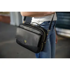 PRE ORDER BLACK Bible Bag Crossbody, Bible Cover, BLACK