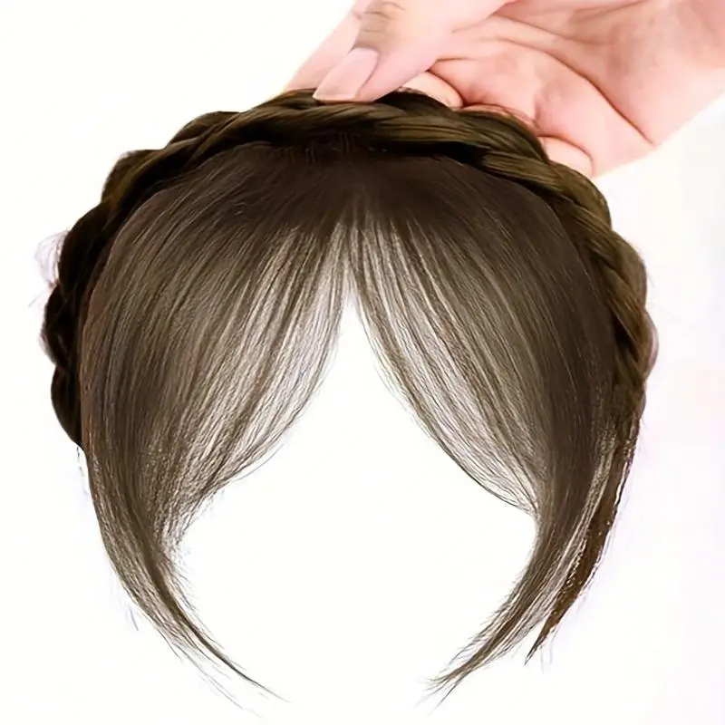 1pc Vintage Braided Wig Headband, Multifunctional Cute Headband, Women'S Headband, Home Beauty Women Additions Gift