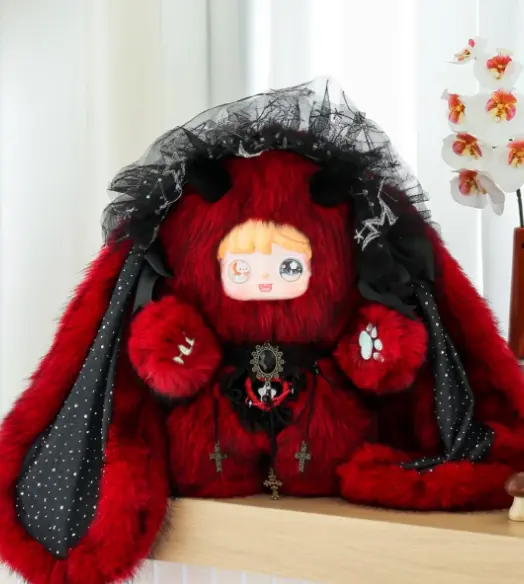 sanmi サンミ ぬいぐるみ 800% 大シークレット Sanmi 800% Sweet Rabbit Contract Series Plush Blind Box - TikTok Shop