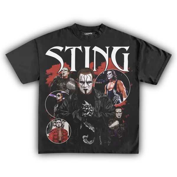 STING WRESTLING TEE - Graphic Bootleg Tee Gift Fan