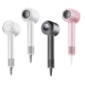 High-performance high-speed hair dryer,3 intelligent temperatures, ergonomic design,200M negative ions,Bids Farewell to Static Electricity and Frizz