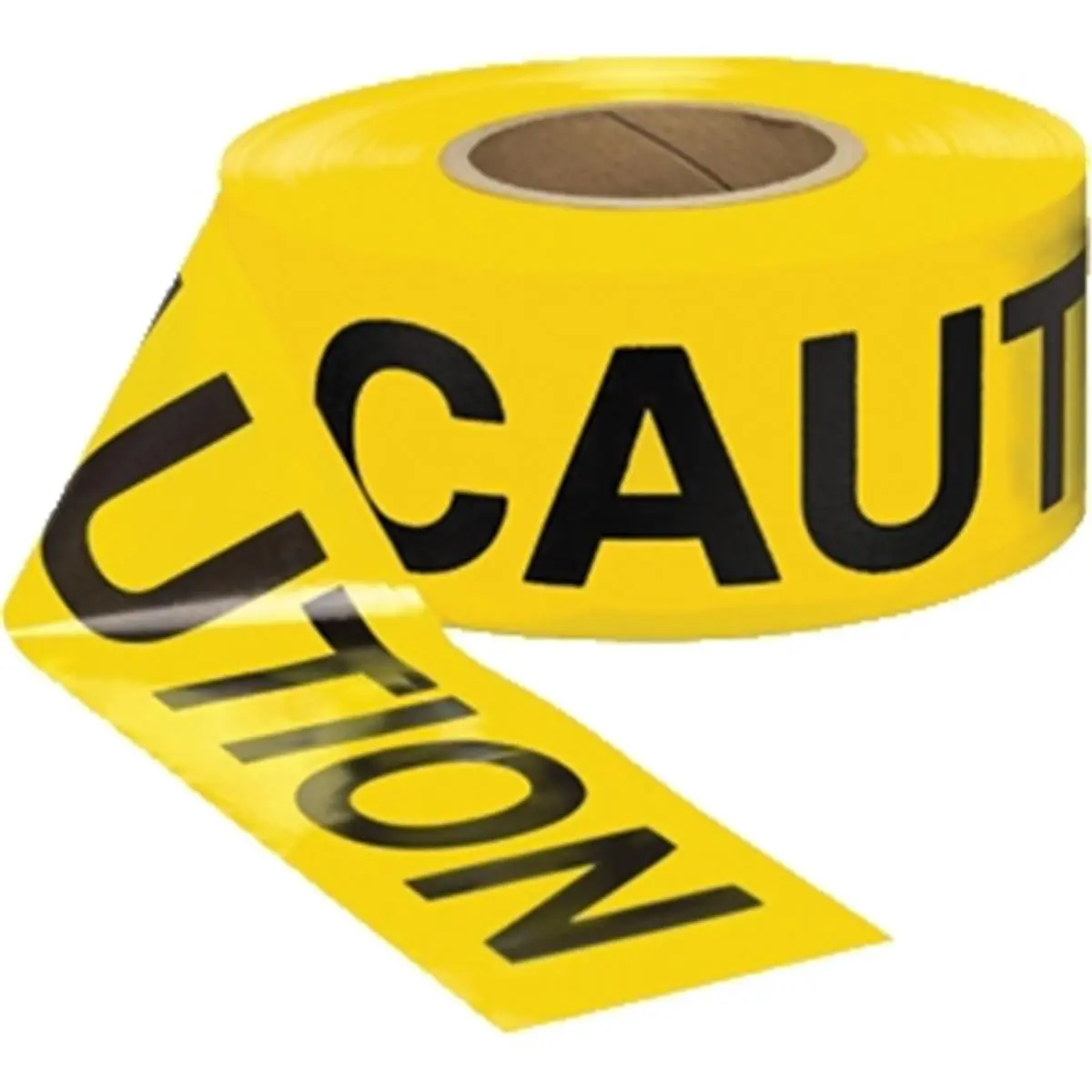 SWANSON BT30CAU2 2 Mil Polyethylene Co-Extruded Disposable Caution Tape - 3x300 ft Outdoor Work Safety Tape, Weatherproof, Durable, Economical Danger Marker, 3X300ft