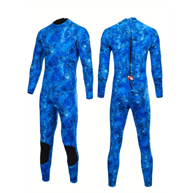 Camouflage Suit 3Mm Thickened Cold Protection Warm Free Fishing Hunting Sea Driving Suit One-Piece