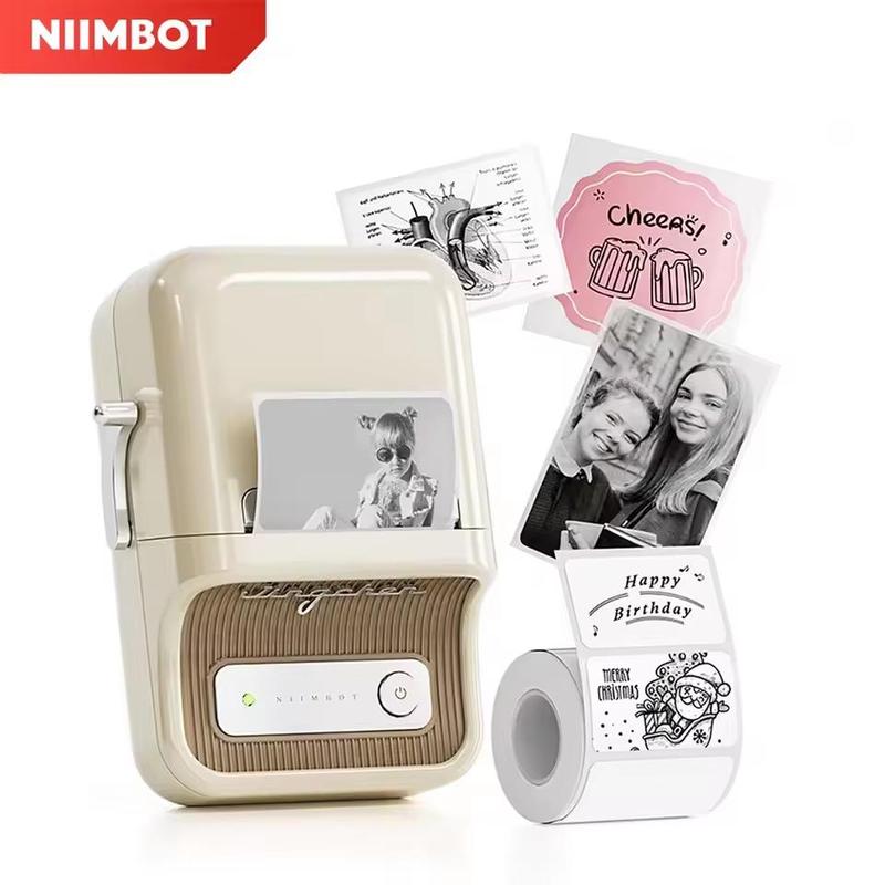 Niimbot B21 Mini Portable Thermal Printer Self-Adhesive Label Printer Portable Inkless NiiMbot