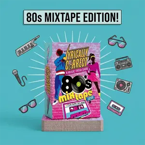 Ultimate 80s Mixtape Music Trivia Card Game with 140 Playing Cards and 10 Challenge Cards Nostalgic Vibe for Hip-Hop R&B Funk Pop Songs US Edition Family Fun Night Gift Idea Knowledge Quiz with Retro Design Collectible Box Perfect Party Game with Whitney