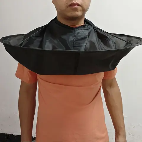 Adult Home Haircut Cape, Salon Hairdressing Wrap, Barber Shop Cutting Shawl Scarf, Essential Grooming Accessory, Hair Salon Supplies