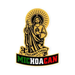 San Judas Tadeo Michoacán Sticker - Many Sizes Decor