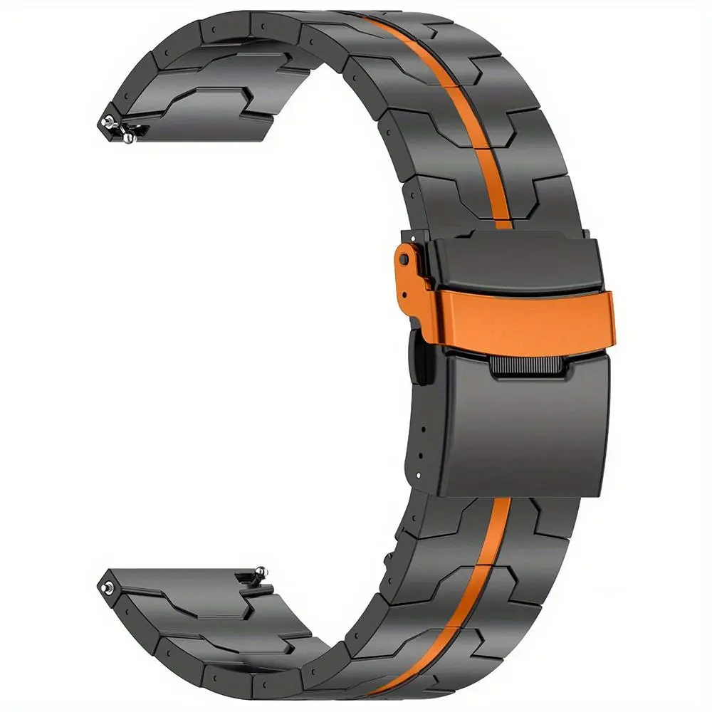 22mm Titanium Bracelet, Fashionable Smart Watch Band for Huawei Watch GT5 46mm, GT4 46mm, Business Band for Men, Wearable