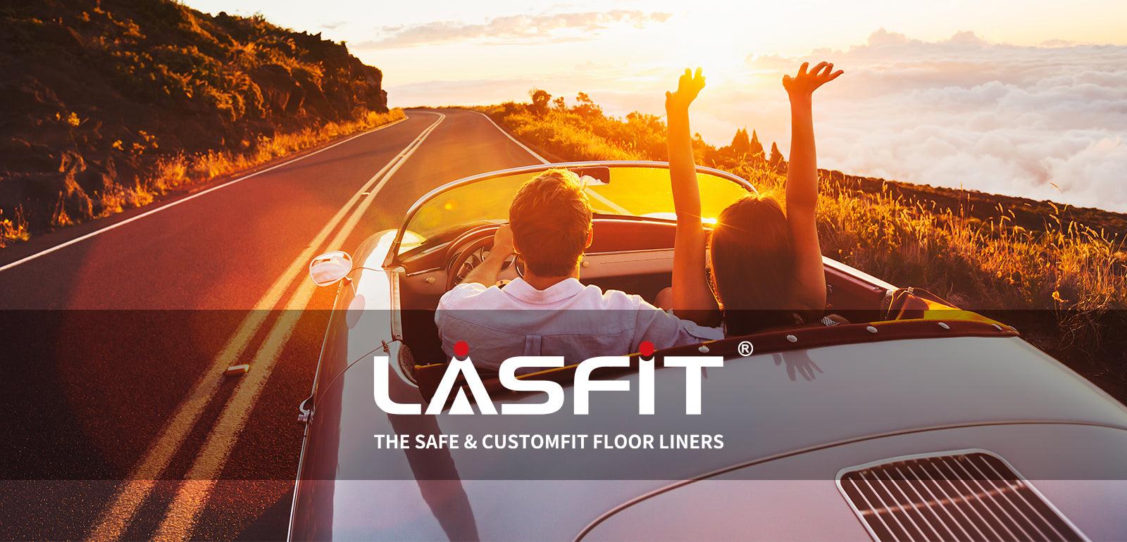 Lasfit Toyota Floor Mats,All Weather Protection TPE Car Liners,Perfect Custom Fit for Toyota Tundra /4 Runner / RAV4 / Camry Highlander / Sienna