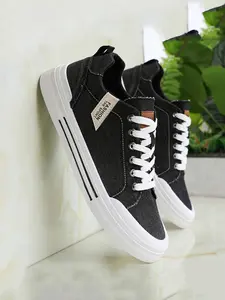 Men's Fashion Business Casual Sports Shoes, Casual Trainer Shoes, Multi-Functional All-Season Lace-Up Sneakers, Sporty Low Top, Durable PVC Sole, Office Work Leisure Wear