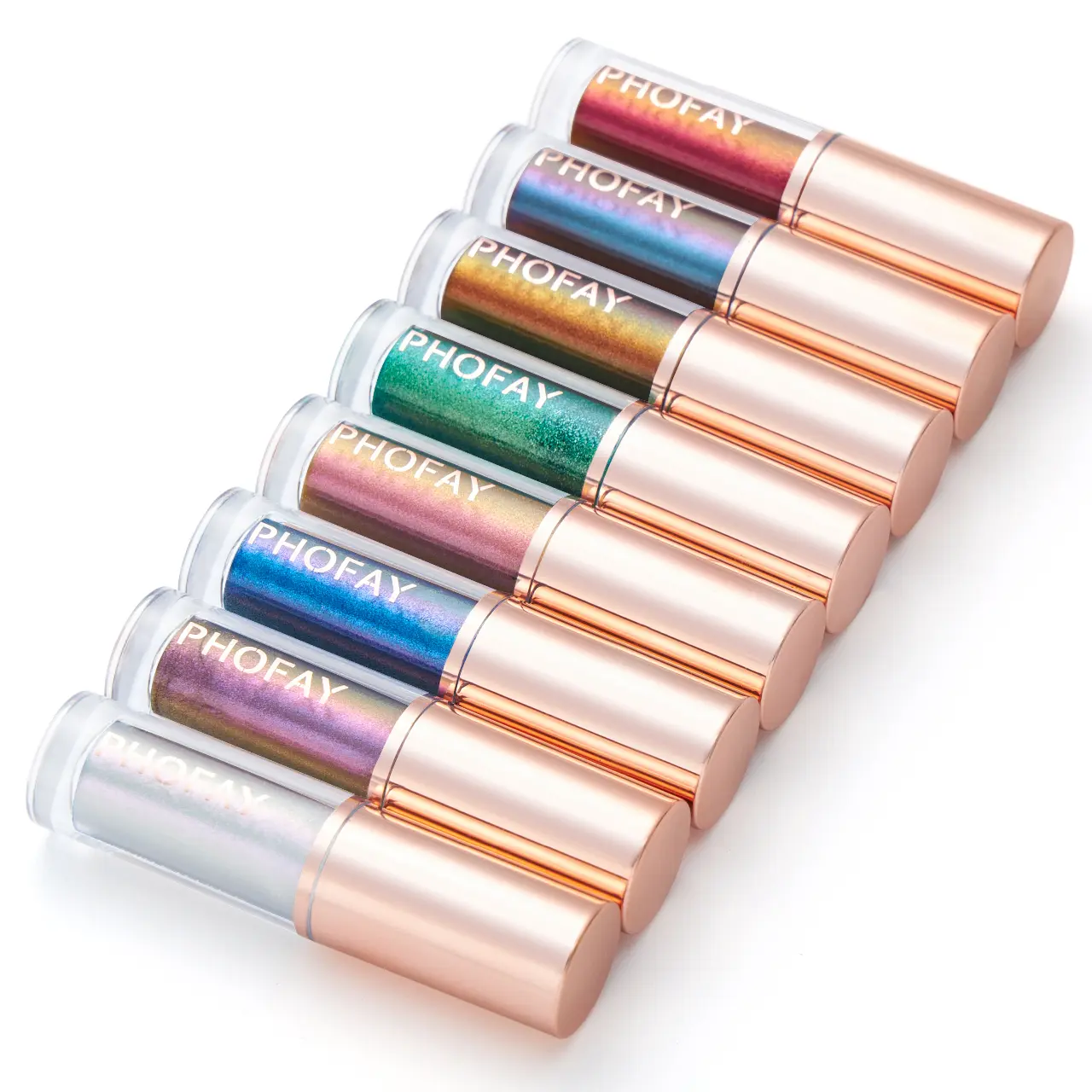 Liquid Glitter Eyeliner Set Sparkling Shine Long Lasting Smudge Proof Bold Eye Makeup