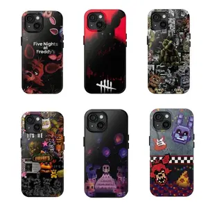 Five Nights at Freddy's 2 Phone Case Horror Game Fan Gift Compatible with iPhone 11-17 Pro Max/Plus and Samsung Galaxy S23-25