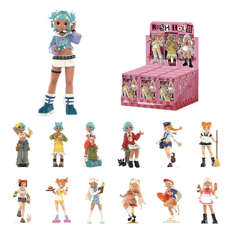 POP MART Peach Riot Rush Hour Series Figures