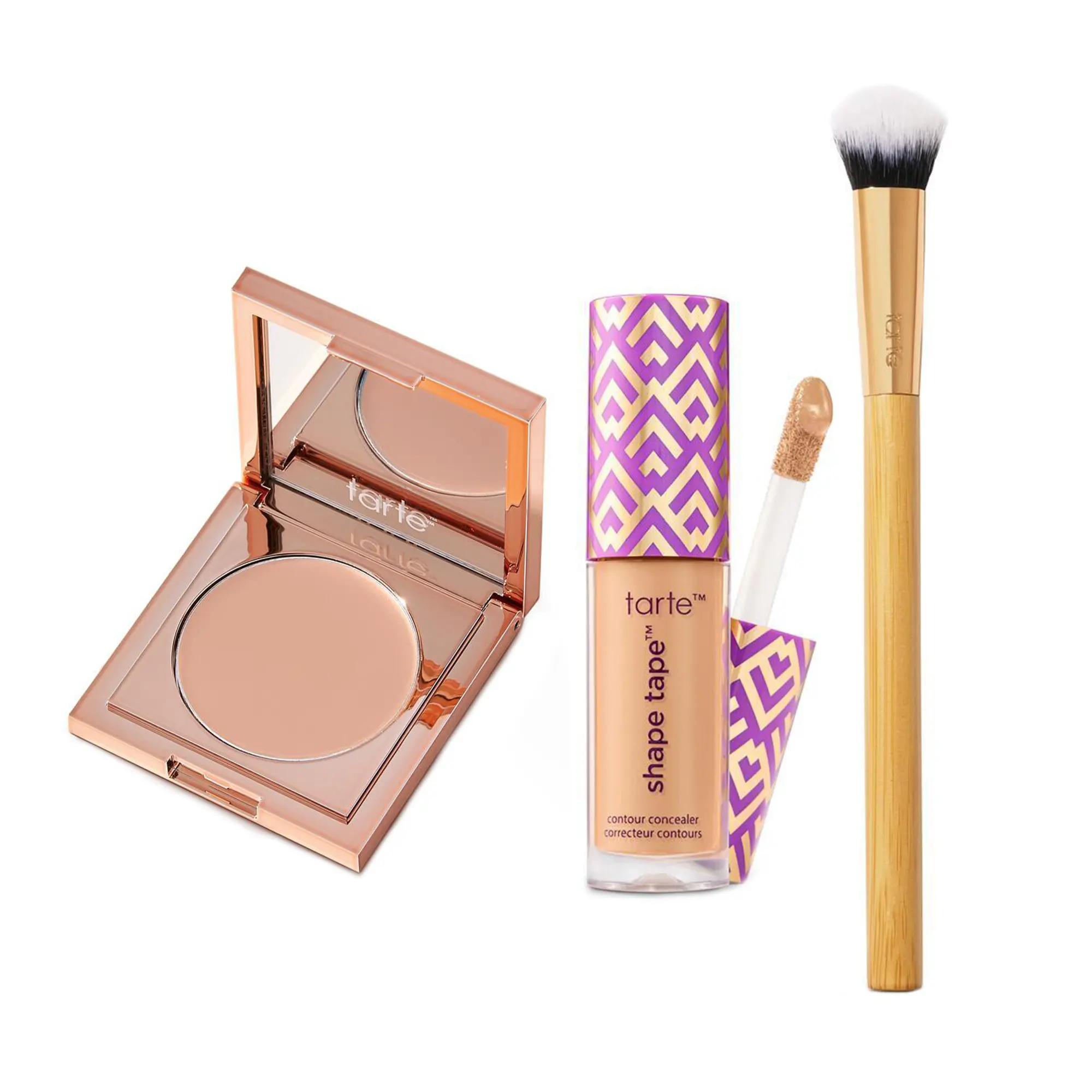tarte undereye power couple - CC undereye + free travel size shape tape concealer & paw brush