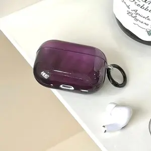 Retro Purple Halo Headphone Case For AirPods Pro 2 3 Wireless Charging Box Stylish Shockproof Earphone Cover For Airpods 1 2 3 4