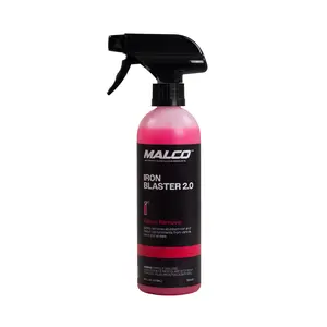 Malco Iron Blaster 2.0 Fallout Remover - Neutral pH Formula for Vehicle Paint & Wheels - Safe on OEM Surfaces - Low-Odor & Color-Changing