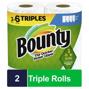 Select-a-Size Paper Towels, 2 Triple Rolls, White