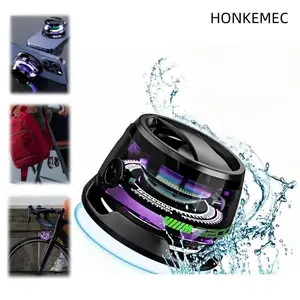 G200 Mini Tool Box Bluetooth Speaker, BT 5.3 Fast Pair, Magnetic Mount, RGB Lights & AUX, Portable Compact Metal Design with Transparent Lanyard, Clear Audio for TikTok Live & On-the-Go Music Lovers