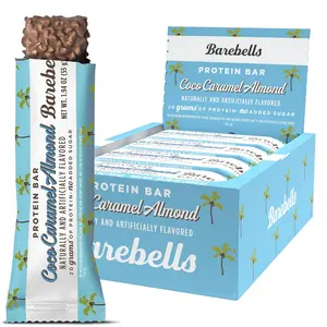 Barebells Protein Bars - Protein Snacks for On-the-Go Balanced Diet Snacks - 12 Pack - Choose Your Flavour