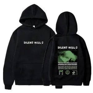 Silent Hill Video Game Graphic Hoodie, Silent Hill Horror Game 2-Sided Pullover Hoodies, Perfect Gift for Fans