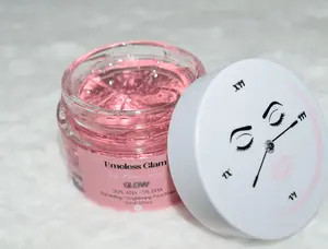 Timeless Glam Glow AHA/BHA Jelly Mask for Skin Repair - Skincare- Brightening facial experience- Jelly textured Rinse Off Mask Exfoliate