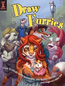 USED-Draw Furries: How to Create Anthropomorphic and Fantasy Animals by Cibos-Hodges, Lindsay (Paperback)