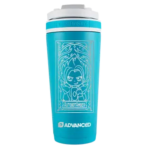 AutobotAmber Custom 26oz Ice Shaker - Caribbean Blue