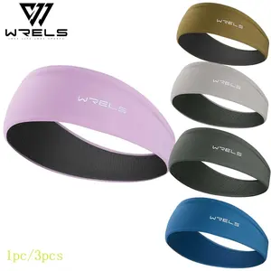 Breathable Sweat-Wicking Sports Headband, Soft Skin-Friendly Absorbent Anti-Sweat Band, Outdoor Fitness Running Headband, 1 Piece/3 Pieces