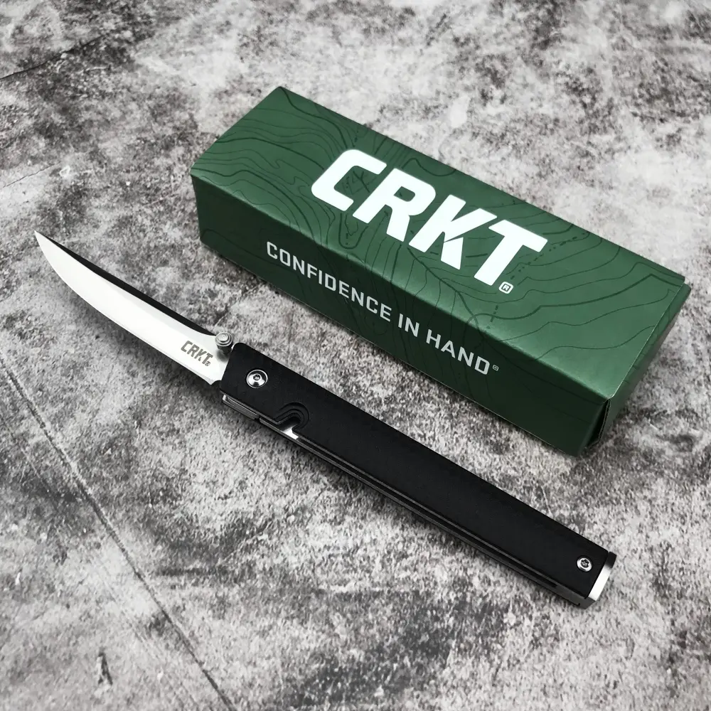 Lightweight 7096 Folding Pen Knife 8Cr17MoV Steel Blade Nylon Fiber Engineering Plastic Handle Outdoor Emergency Survival Gear Camping Knife EDC Pocket Hiking Adventure Cutting Tool Portable Multipurpose, Multi Use Knives