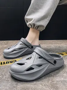 Unisex's Outdoor Sports Sandals, Casual Comfortable Breathable Non-slip Clogs for Beach, Fashionable Shoes for Indoor & Outdoor Wear, Boy