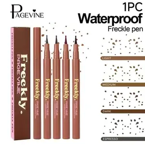 Organic Freckle Sketch Pen - Sea Waterproof & Sweat-Resistant, Creates Soft Natural Dots for Maldives Vacations & Vlog Shoots Cosmetic