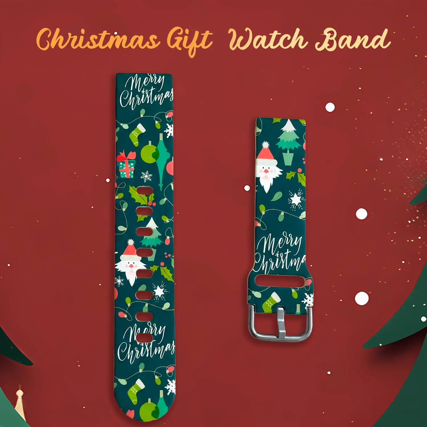 Christmas Strap Green (Strap Only)