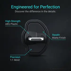 Premium Anti-Slam Door Lock Protector For Tesla | Noise Reduction Silicone Cover Upgrade (Set of 4)