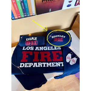 911 Buckley Firefighter Sweatshirt - Movie TV Show shirt - Los Angeles Fire Department Merch - LAFD 118 Squad Shirt