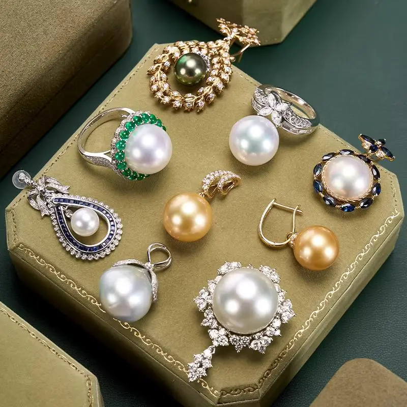 【NO.01 Customization】Vitamelo Jewelry Natural Pearl Customization，Standard necklace length: 18 inches. For extended lengths, please order custom.