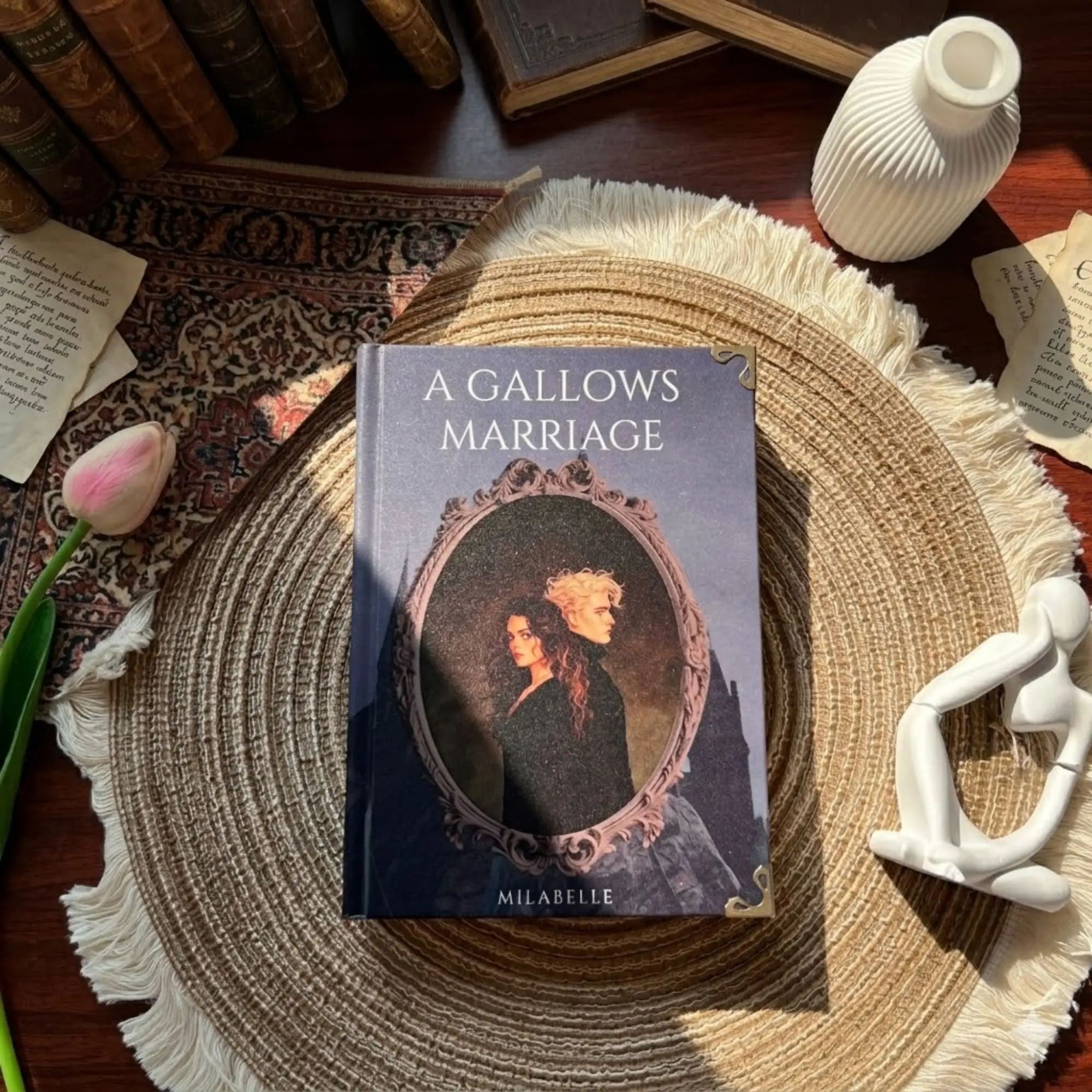 Dark Romance Book Aesthetic  A Gallows Marriage Hardcover | BookTok Viral Romance